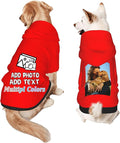 Custom Dog Hoodie with Your Design Soft & Warm Personalized Picture Logo Text by Custom