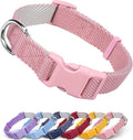 Dynmeow Soft and Breathable Cotton Dog Collar, Durable Adjustable Cute Female by Dynmeow