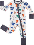 pureborn Baby Infant Boys Girls Sleeper Snug Fit Viscose from Bamboo Pajamas by pureborn