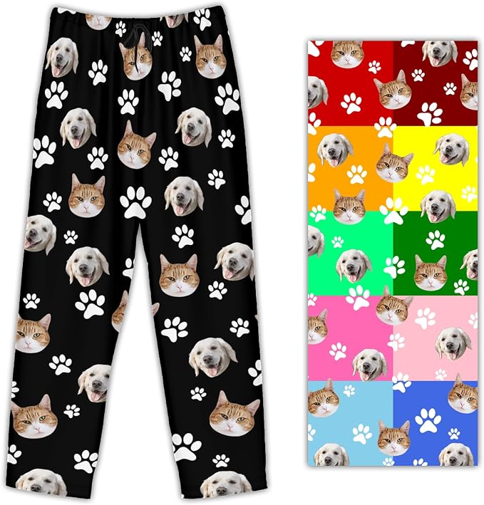 Personalized Pajama Pants For Men Women Custom Pajama Pants - Image 2
