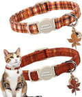 Unique style paws 2 Pack Autumn Halloween Kitten Collar Breakaway by Uniquestylepaws