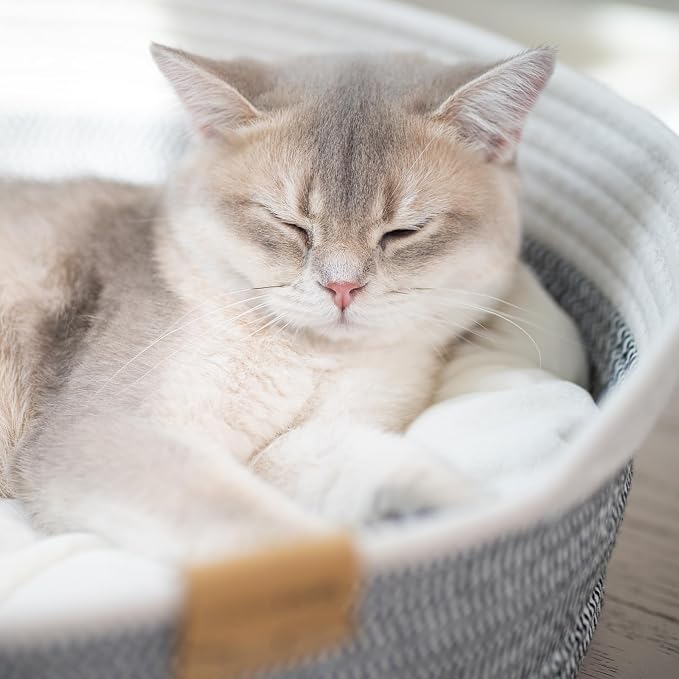 CHEERHOME PETS Cat Bed Basket - Image 9