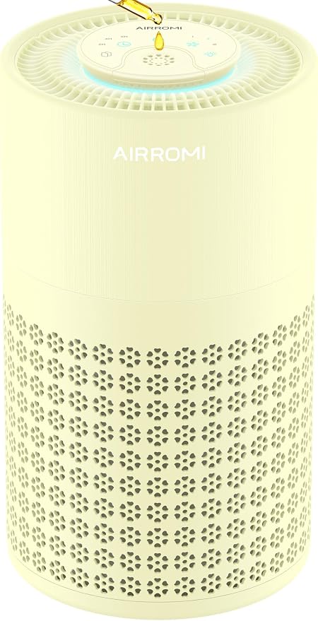 AIRROMI Air Purifier for Bedroom by AIRROMI