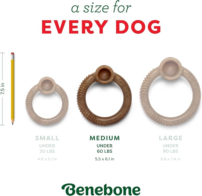 Benebone Peppermint Ring – Limited Edition Holiday Flavor, Durable Chew Toy - Image 4