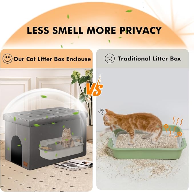 Cat Litter Box Enclosure Furniture - Image 3