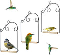 winemana Set of 3 Hummingbird Swings, Rust Resistant Metal Frame, Wooden Dowel by winemana