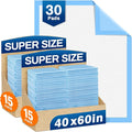 Bed Pads Disposable 40"X60" Chucks Pads Oversized Underpads by MILDPLUS