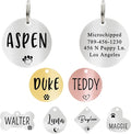 Ultra Joys Dog ID Tag, Custom Dog Tag Personalized Cat Tag, Pet ID Tag by UltraJoys