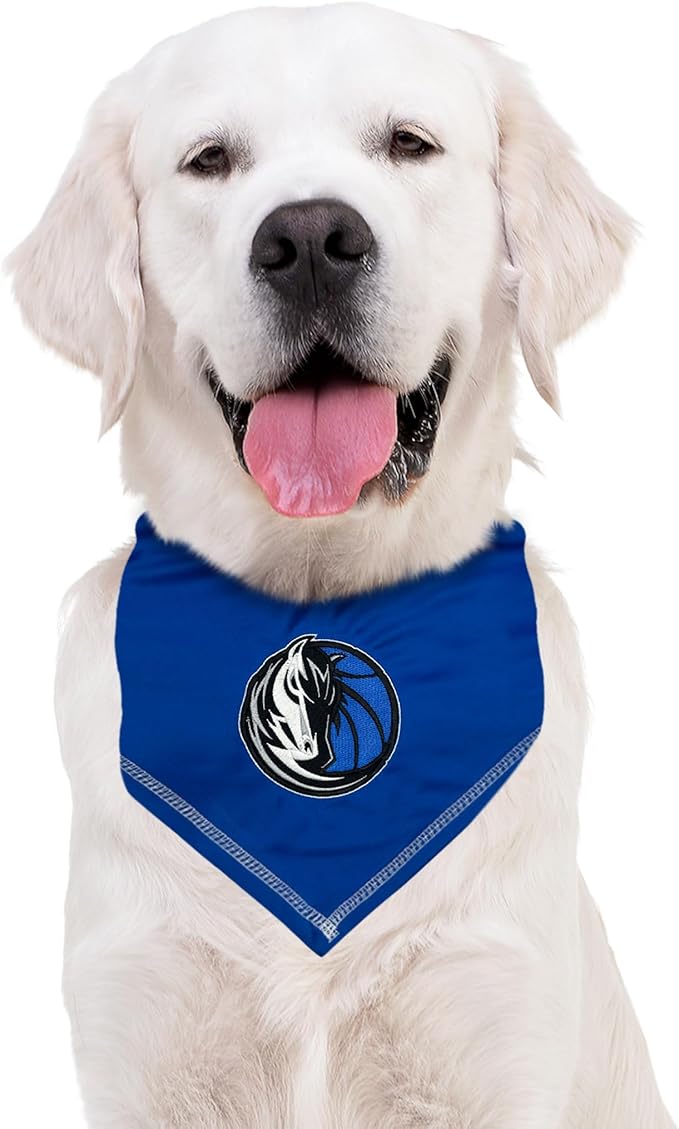 Pets First NBA Dallas Mavericks TIE Bandana, Size Small/Medium. Dog Bandana - Image 3