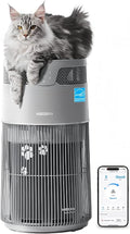 WiseSky Pet Air Purifier for Cat Owners, High-Efficiency Air Purifier for Cat by WISESKY