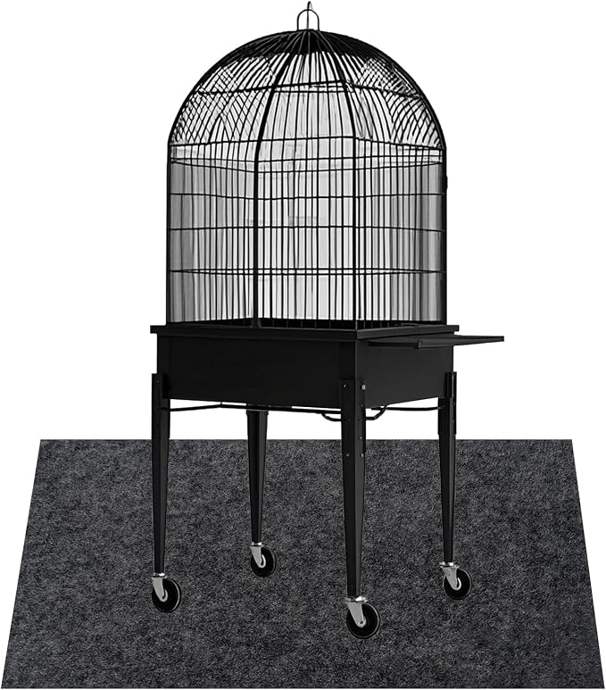 Large Bird Cage Mat, Under Pet Cage Mat by LYMOI