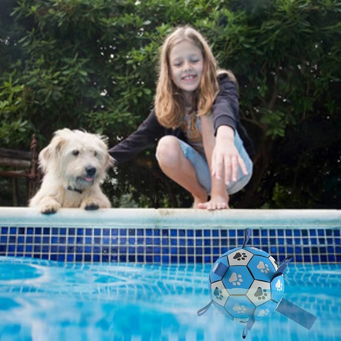 Durable Rope Tug Soccer Ball Dog Toy - Image 4