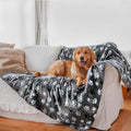Waterproof Pet Blanket Dog Blankets, Pattern Printing Super Soft Warm Fluffy by AIWEKHOME