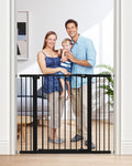 keny 36" Extra Tall Baby Gate for Doorways, Fits Openings 29.7" to 46" Wide by keny