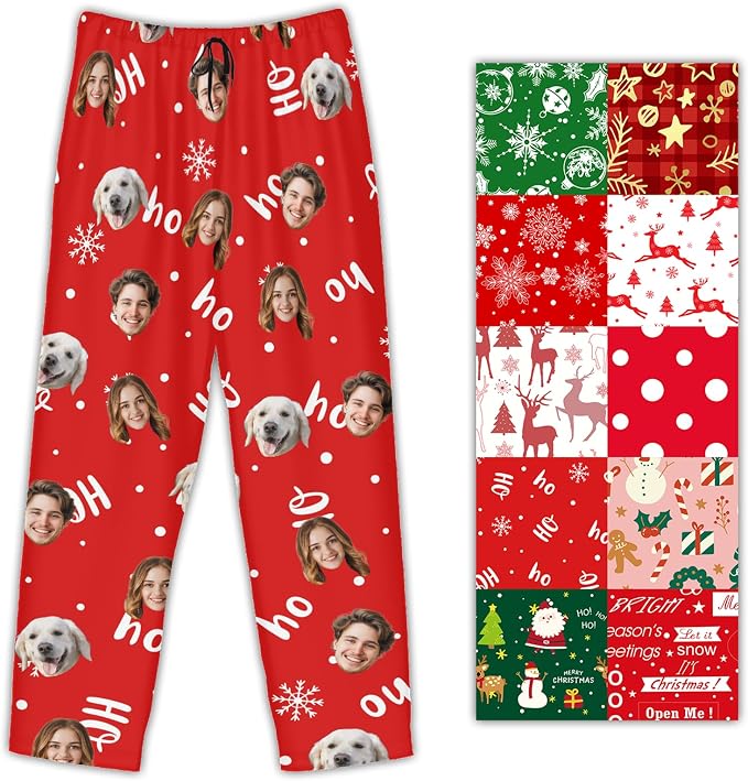 Personalized Pajama Pants For Men Women Custom Pajama Pants - Image 2