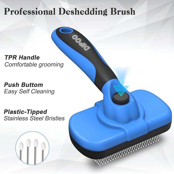 Self-Cleaning Brush for Pet Deshedding - Image 2