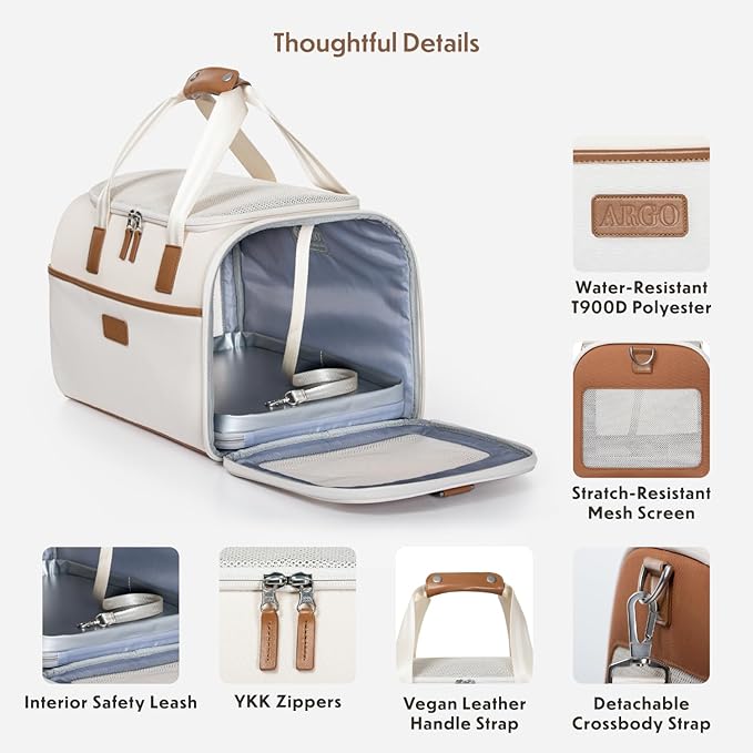 Traveler's Choice Argo Pawsport to Adventure Pet Carrier - Image 9