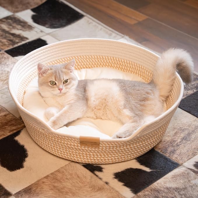 CHEERHOME PETS Cat Bed Basket - Image 7