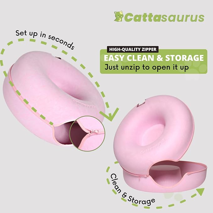 Cattasaurus Peekaboo Cat Cave Donut - Image 5
