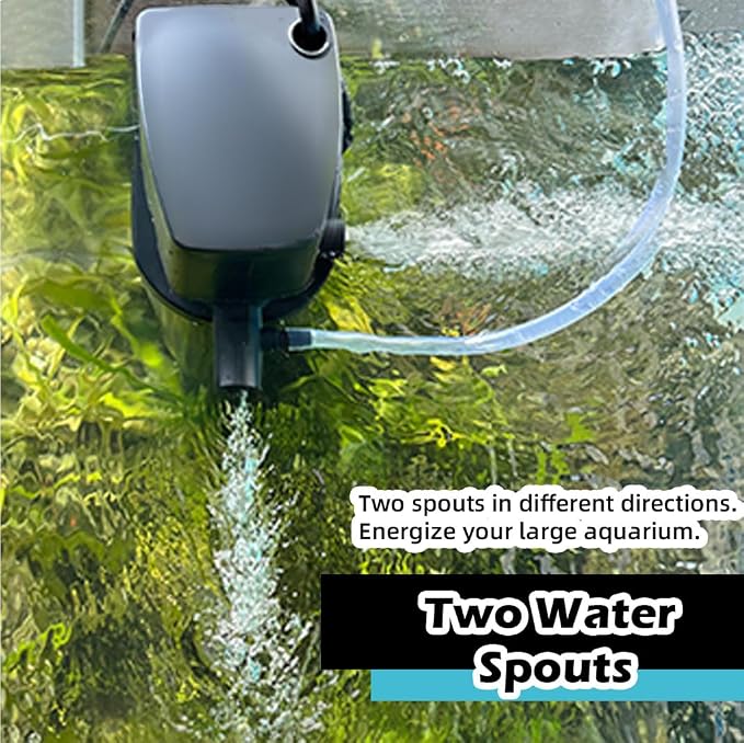 Aquarium Filter for 10-45 Gallon Tank, U-V Fish Tank Green Clean Machine - Image 4