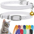 CollarDirect Leather Cat Collar, Cat Safety Collar by CollarDirect