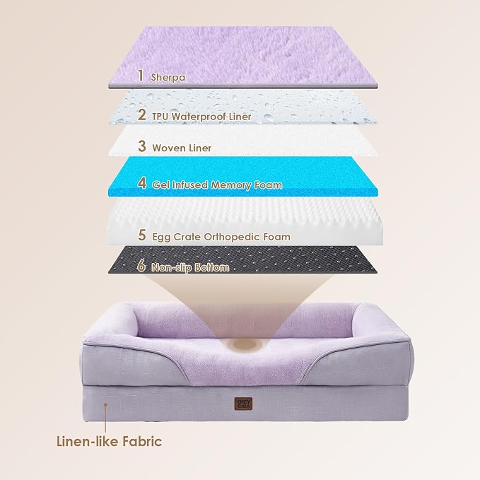 EHEYCIGA Orthopedic XXL Dog Bed - Image 3