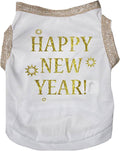 Petitebella Bling Happy New Year Puppy Dog Shirt by Petitebella