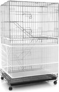 Shappy Large Bird Cage Seed Catcher, Bird Cage Cover Net Skirt Guard, by Shappy