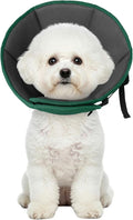 Dog Cone Collar After Surgery, Adjustable Soft Recovery Cone by Allroaring