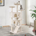 Heavy Duty Cat Tree Tower, Cat Condo, Hanging Ball by BORGEBY