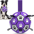 QDAN Dog Toys Soccer Ball with Straps by QDAN
