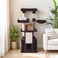 Cat Tree, 50.31-Inch Cat Tower for Indoor Cats, Cat House by PET+FULED