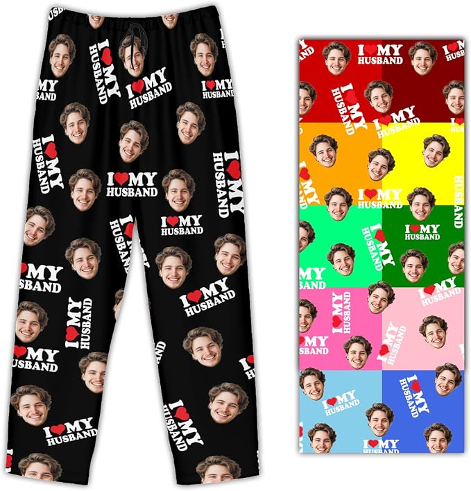 Personalized Pajama Pants For Men Women Custom Pajama Pants - Image 2