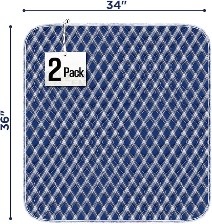 Non-Slip Bed Pads for Incontinence Washable, Waterproof Bed Pads, Bed Wetting - Image 2