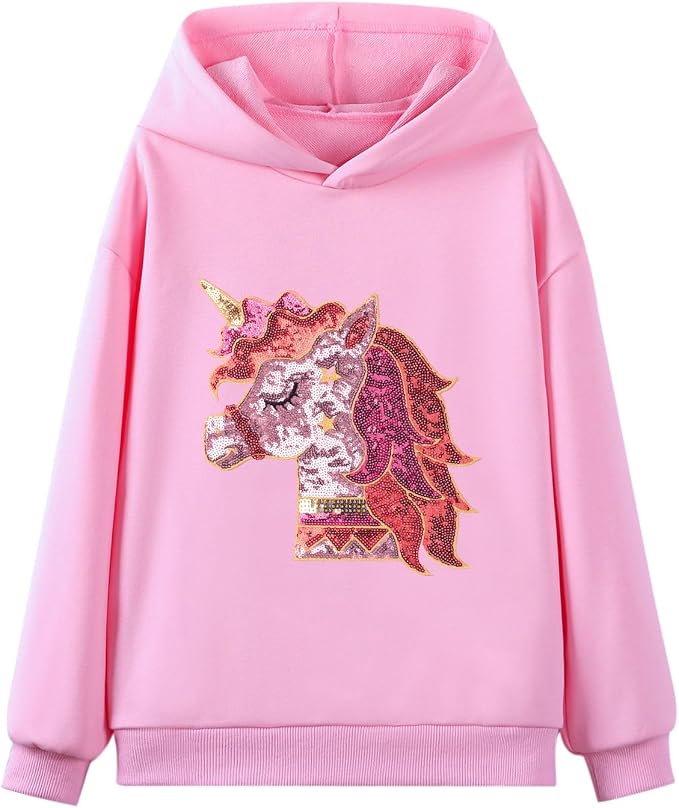 WELAKEN Sweatshirts for Girls Toddler & Kids II Little Girl's Pullover Tops by WELAKEN