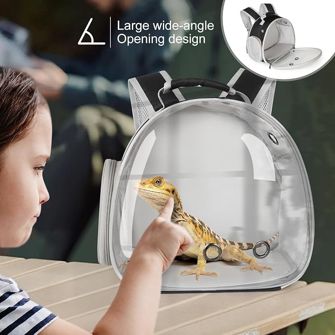 Guinea Pig Backpack Carrier, Bearded Dragon Carrier Backpack - Image 8