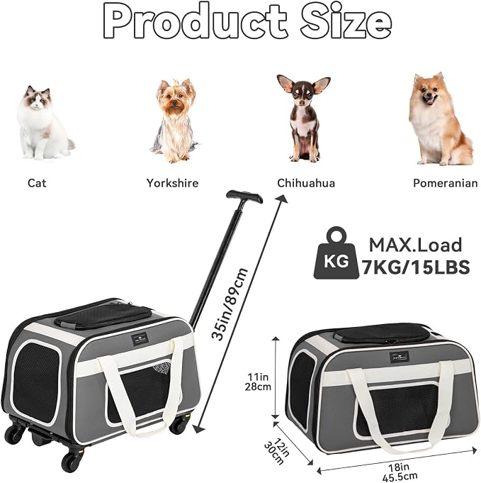 PETSFIT Airline Approved Cat Carrier - Image 2