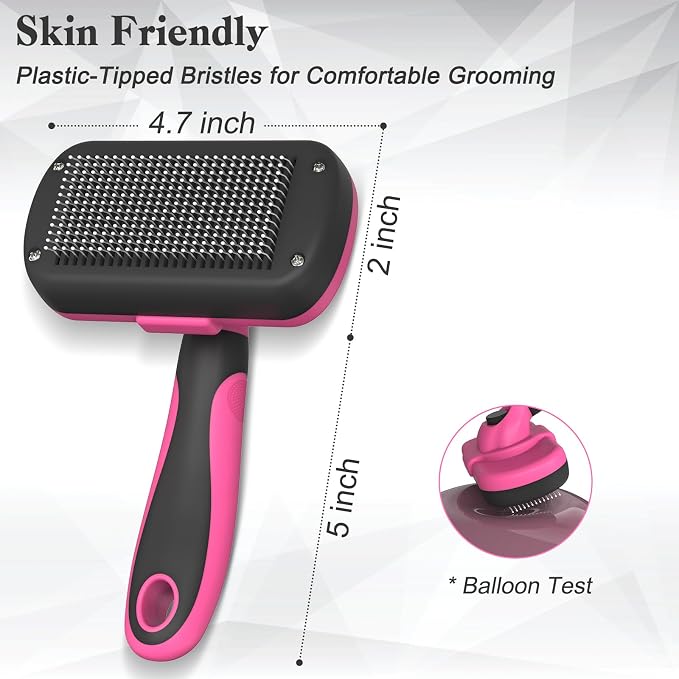 Self-Cleaning Pet Grooming Brush - Image 4