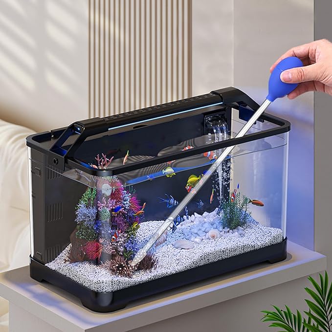 18.5 in Long Pipette for Fish Tank Coral Food Feeder Long Syringe Aquarium - Image 7