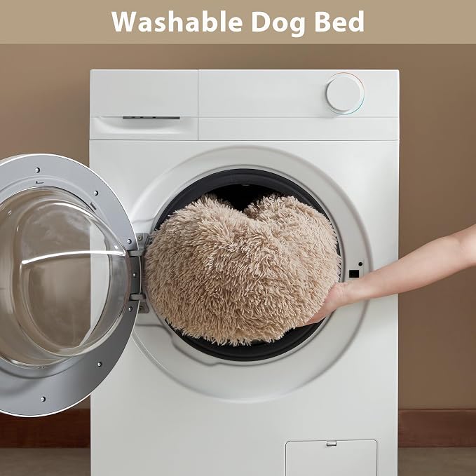 WNPETHOME Calming Dog Bed & Cat Bed, Anti-Anxiety Donut Small Dog Beds - Image 6