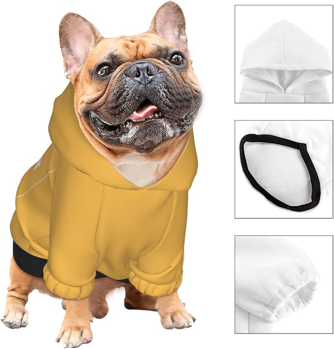 Dog Costume, Custom Dog Hoodie, Dog Name Costume Holiday Pet Pajamas Outfit - Image 3