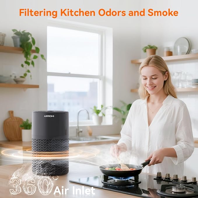 AIRROMI Pets Air Purifier for Home Allergies, - Image 3