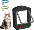 Cat Door for Interior Door and Exterior Door, 4 Way Locking Cat Door by LetYourPetsAdventuresBegi