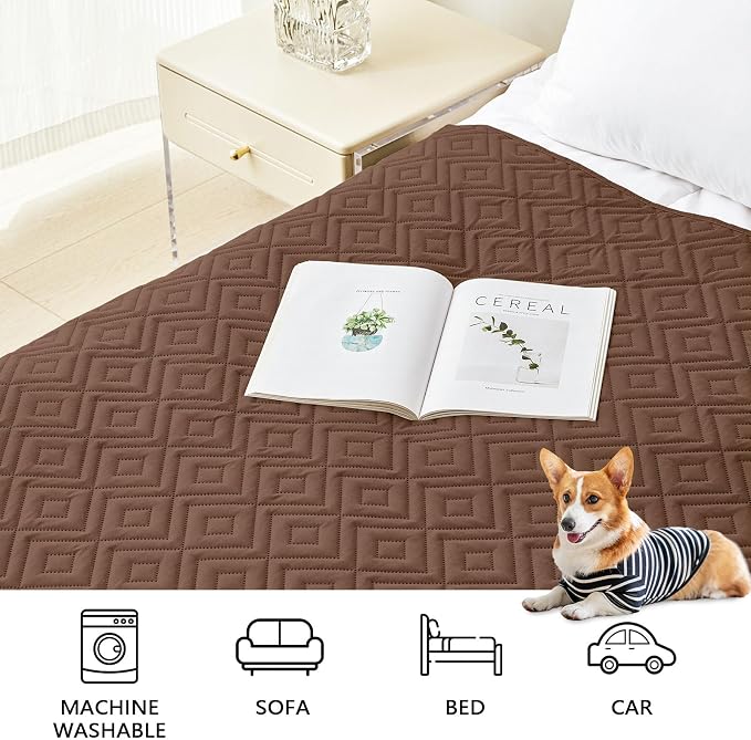 hyha Waterproof Dog Blanket, Soft Pet Bed Blankets, Waterproof Sofa Couch Cover - Image 7