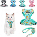 Halypet Cat Harness and Leash Set Cute Escape Proof Vest Harness by DOMoreWithYourPet
