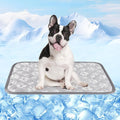 Rywell Cooling Mat for Dogs New Grey Edition, Washable Non-Toxic Summer Pet by Rywell