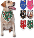 Christmas Dog Bandanas, Reflective Dog Bandana by PAPIAMENPET