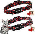 Cat Collar, 2 Pack Cat Collars Breakaway by DOGWONG