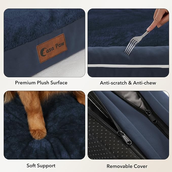 Orthopedic Dog Beds for Large Sized Dogs, Waterproof Egg Crate Foam Medium Dog - Image 6