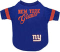 Pets First NFL New York Giants T-Shirt by PETSFIRST